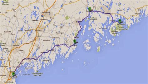 distance from norway maine to portland maine